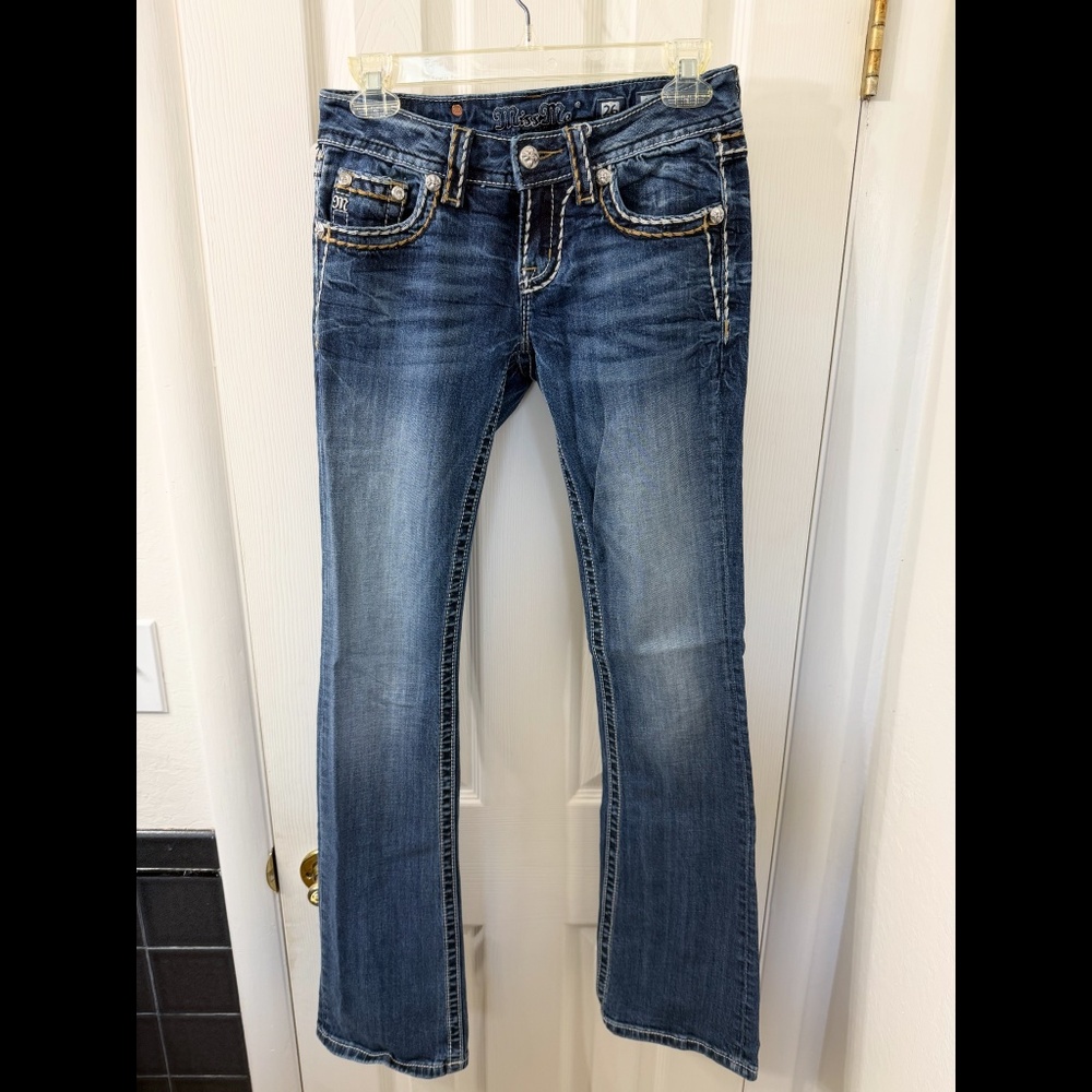 Miss Me Blue Wash bootcut Jeans